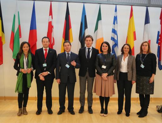 Emiliano García-Page en el Plenario del Comité de las Regiones de la Unión Europea