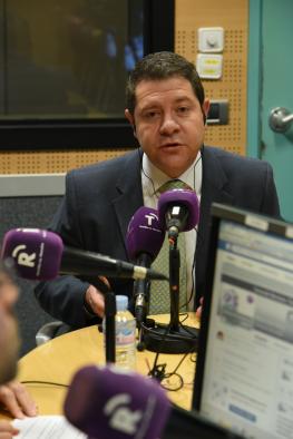 El presidente García-Page, en Radio Castilla-La Mancha