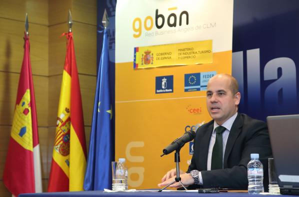 Javier Rosell en la presentación del proyecto ‘GOBAN Academy’ 