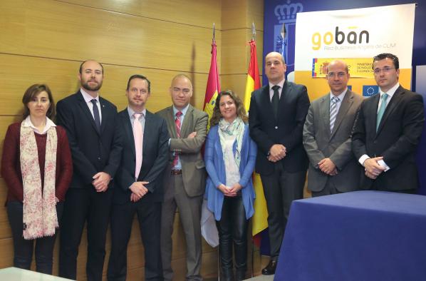 Javier Rosell en la presentación del proyecto ‘GOBAN Academy’ 