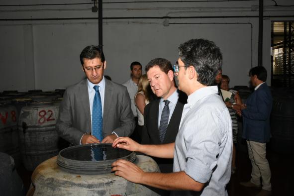 Visita a las instalaciones de la fábrica de berenjenas ‘Vicente Malagón, S.A’ en Almagro