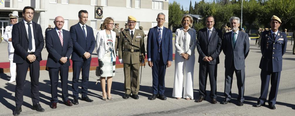 Acto de entrega de mando del Primer Batallón de Intervención de la Unidad Militar de Emergencias (UME)