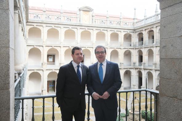 Reunión con el rector de la Universidad de Alcalá