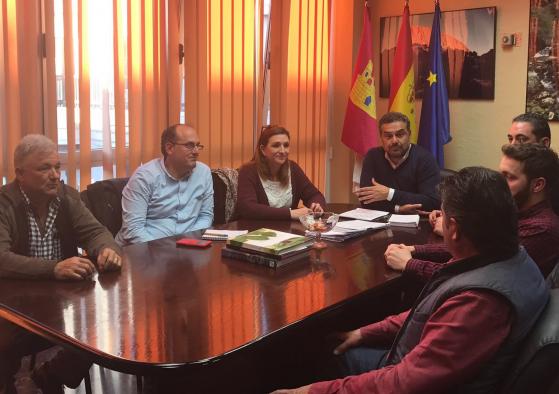 Reunión Manuel Miranda con organizaciones profesionales agrarias de Ontur