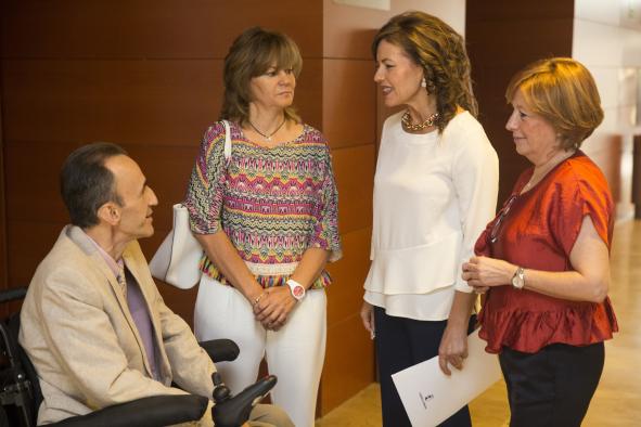 El Gobierno regional reitera su apoyo al movimiento asociativo de familias de personas con lesión medular ASPAYM en Castilla-La Mancha  
