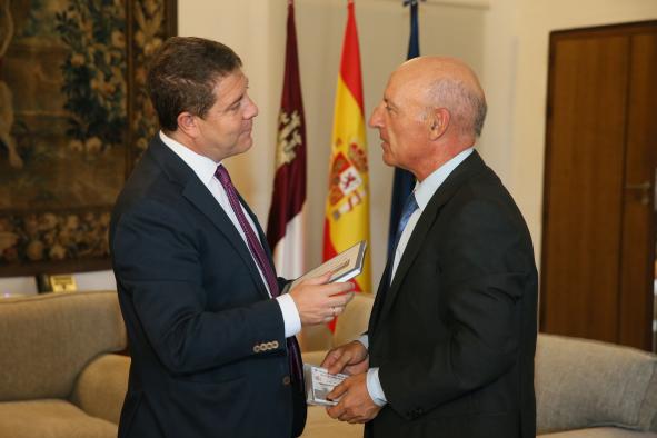 Reunión con el presidente del TSJ de Castilla-La Mancha