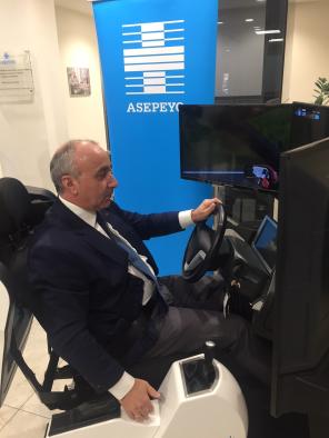 El Gobierno regional trabaja de manera específica con empresas del sector de transporte o de logística para prevenir los accidentes de tráfico en el ámbito laboral