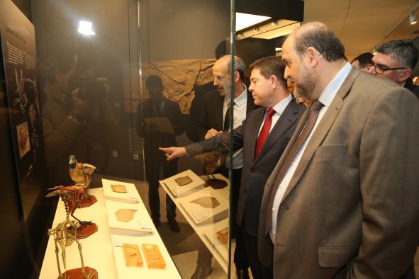 Inauguración de la tercera fase del Museo de Paleontología