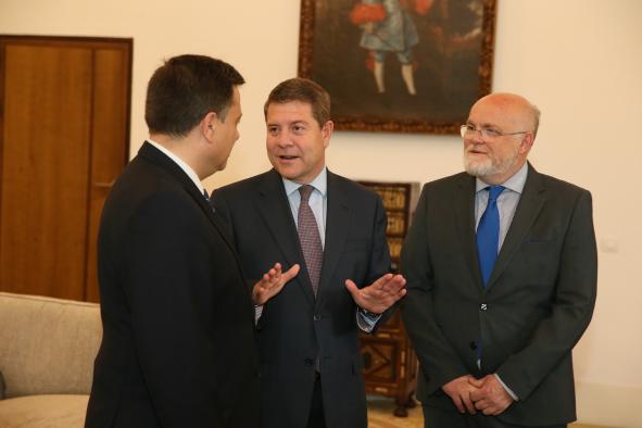 Reunión con el alcalde de Albacete