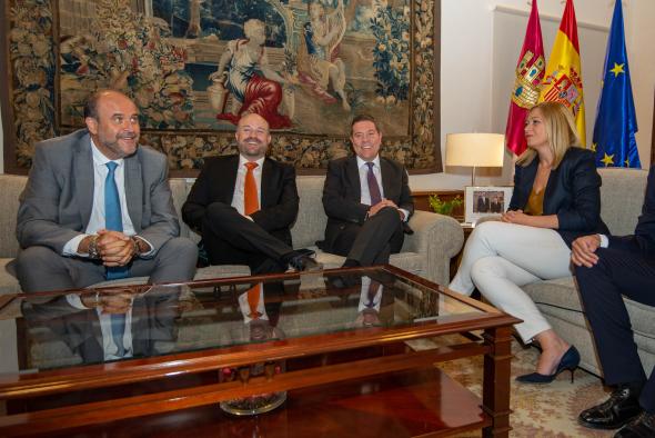 Reunión con la portavoz del Grupo Parlamentario de Ciudadanos Castilla-La Mancha