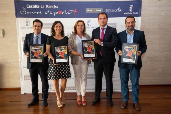 La consejera de Educación, Cultura y Deportes, Rosa Ana Rodríguez, presenta los actos que se celebrarán durante la Semana Europea del Deporte