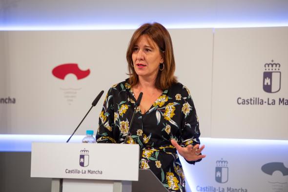 La consejera de Igualdad y portavoz del Gobierno regional, Blanca Fernández, informa de los acuerdos aprobados en el Consejo de Gobierno (III)