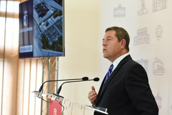 Presentación proyecto del futuro hospital de la ciudad industrial de Puertollano (Ciudad Real) (i)