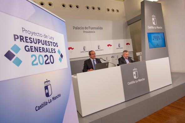 Los presupuestos 2020 crecen un 6,3 por ciento, con 480 millones adicionales para la cohesión social y un crecimiento económico sostenible 