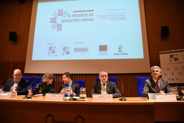 Inauguración de el seminario anual de la Red Europea de Lucha contra la Pobreza y la Exclusión Social en el Estado Español