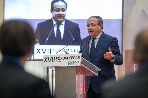 El consejero de Hacienda y Administraciones Públicas inaugura el XVII Fórum CECAS