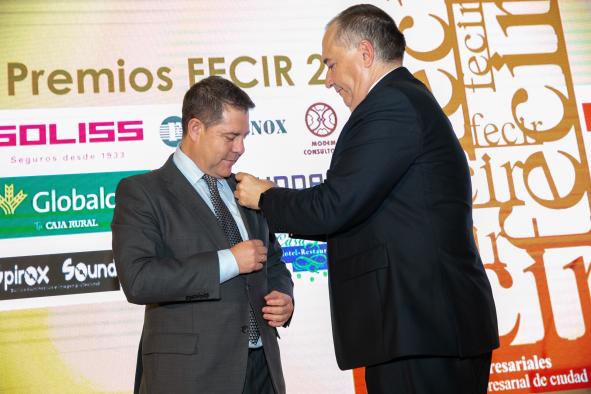 Ceremonia de entrega de los premios de la Federación Empresarial de Ciudad Real (FECIR).