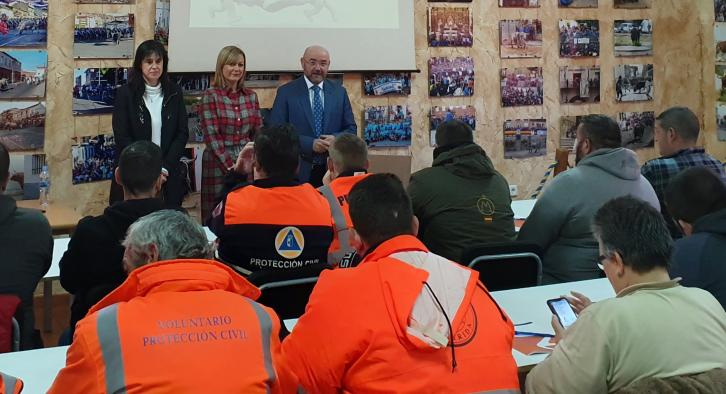 Un total de 115 voluntarios de distintas agrupaciones de las provincias de Toledo, Ciudad Real y Cuenca se forman en el curso básico de Protección Civil 