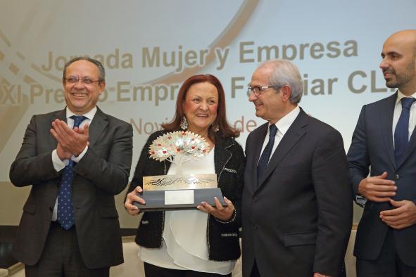 El consejero de Hacienda y Administraciones Públicas, Juan Alfonso Ruiz Molina, clausura la XI Jornada Mujer y Empresa-XI Premio Empresa Familiar Castilla-La Mancha