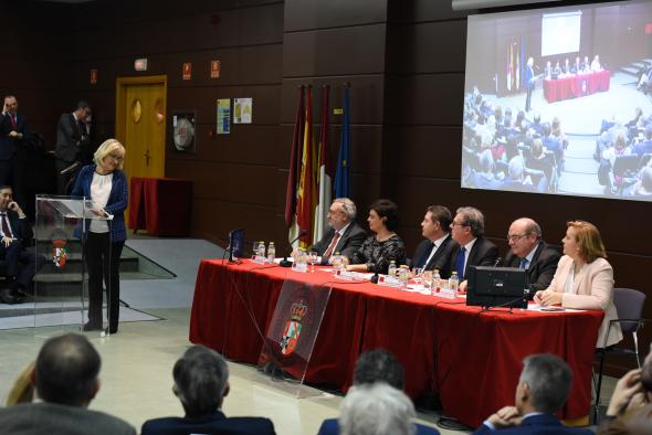 Homenaje de la UCLM al exministro Alfredo Pérez Rubalcaba