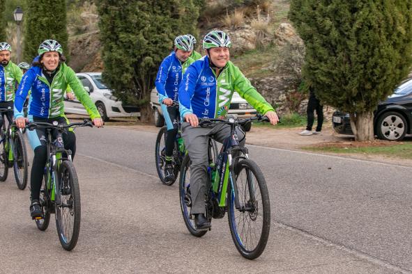 Ruta ciclista por el clima 'Moving for climate Now'