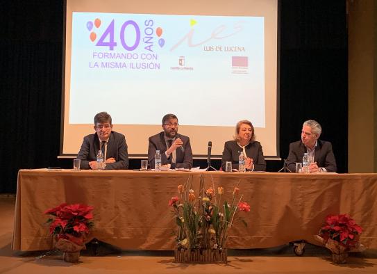 Amador Pastor 40 años IES Luis de Lucena
