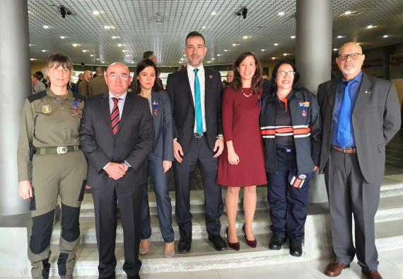 El Gobierno regional felicita a los cinco profesionales de Castilla-La Mancha que han recibido la medalla al Mérito de Protección Civil 2019 