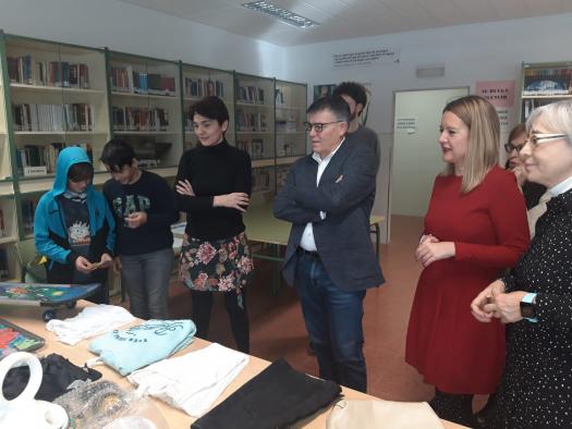 Visita al Proyecto ECO15 del IES Alto de los Molinos