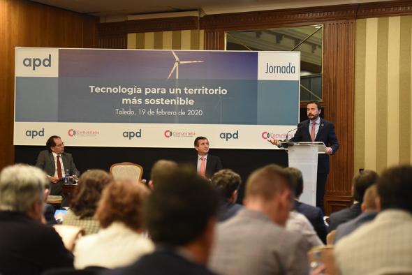 El consejero de Desarrollo Sostenible presenta la jornada &#039;Tecnología para un territorio más sostenible&#039;
