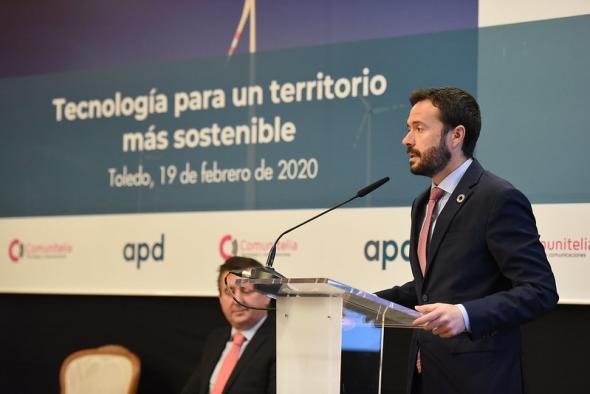 El consejero de Desarrollo Sostenible presenta la jornada &#039;Tecnología para un territorio más sostenible&#039;