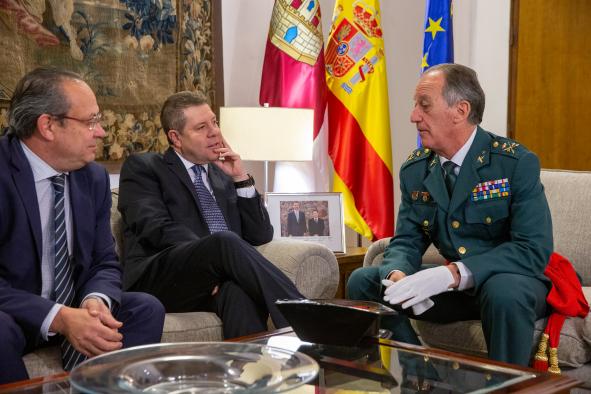 Reunión con el nuevo Jefe de la segunda Zona de la Guardia Civil de Castilla-La Mancha