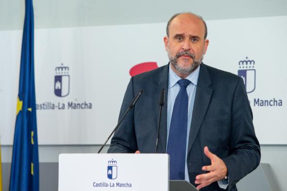 eunión con los responsables de los partidos políticos con representación en las Cortes de Castilla-La Mancha (vicepresidente)