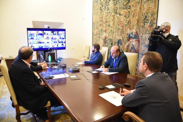 Videoconferencia de presidentes autonómicos (29 de marzo)