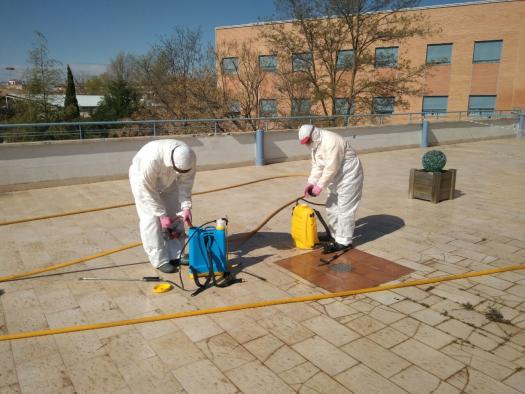 Actuación de GEACAM en dos residencias de Villarrobledo (Albacete)