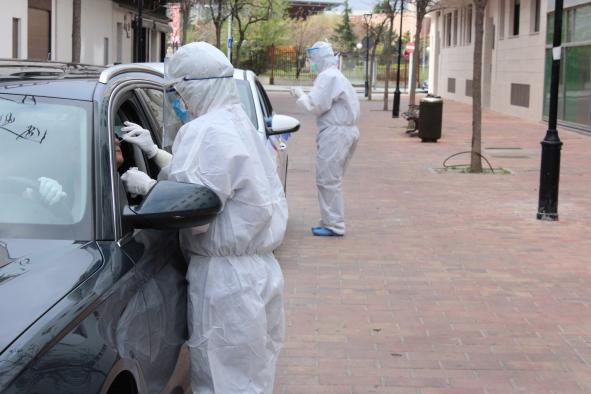 Pruebas PCR en la Gerencia de Atención Integrada de Albacete