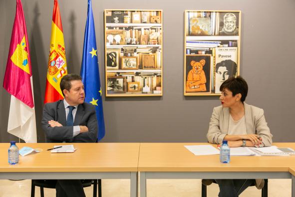 Reunión con la alcaldesa de Puertollano