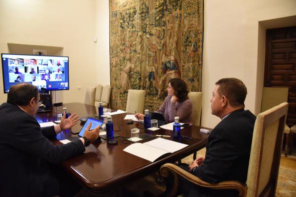 Videoconferencia con el Consejo de la Abogacía de Castilla-La Mancha