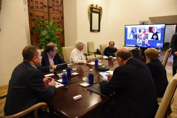 Videoconferencia con representantes de las Comunidades Originarias de Castilla-La Mancha