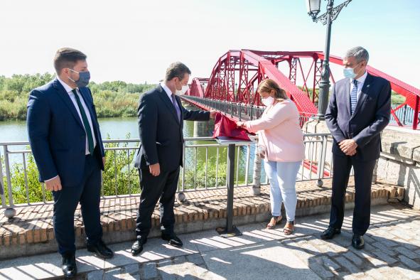 Inauguración la rehabilitación del Puente Reina Sofía en Talavera de la Reina