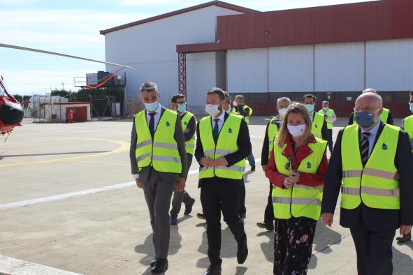 El Gobierno de Castilla-La Mancha anuncia que construirá en Fèrez la 19ª base aérea del Plan Infocam para luchar contra los incendios forestales