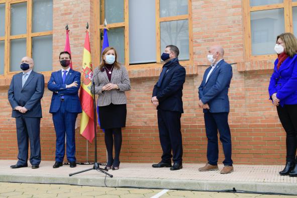 Inauguración de la reforma del CEIP ‘Alcalde Galindo’ en Chinchilla de Montearagón (Albacete) (presidente) 