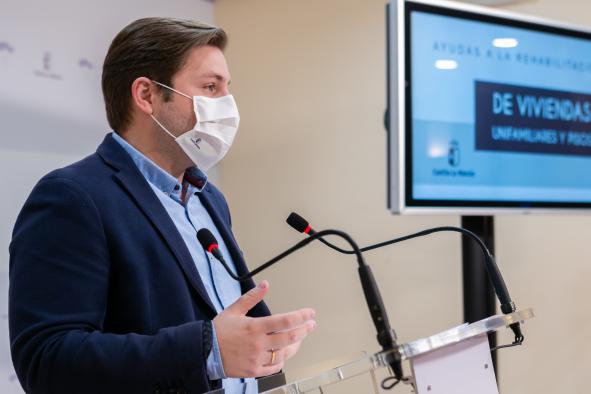 Rueda de prensa para informar sobre asuntos relacionados con su departamento (23 de enero de 2021)