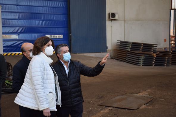 El Gobierno de Castilla-La Mancha muestra su apoyo y colaboración a las empresas de la región afectadas por los daños del temporal Filomena