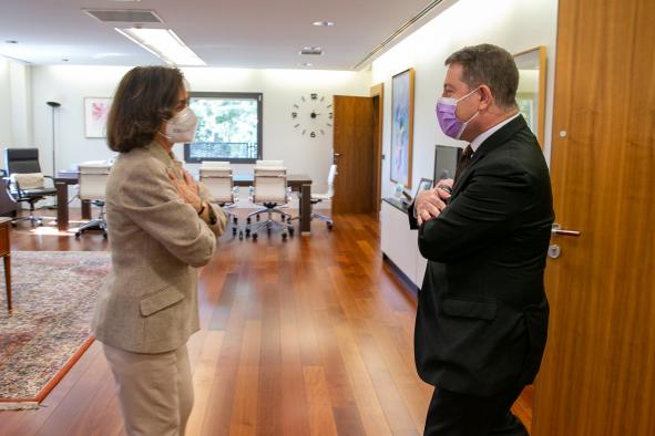 Reunión con la vicepresidenta Primera del Gobierno de España