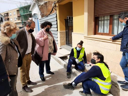 Visitas obras RECUAL en Madrigueras