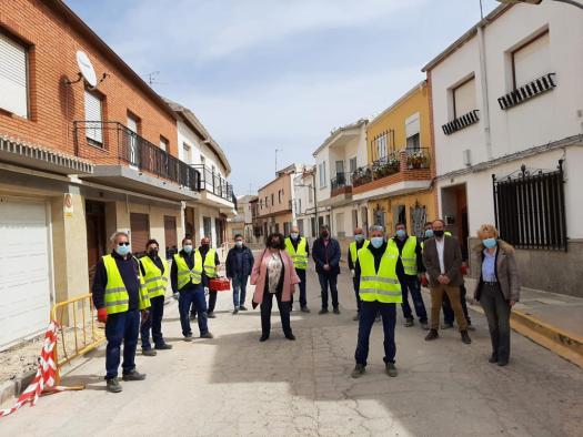 Visitas obras RECUAL en Madrigueras