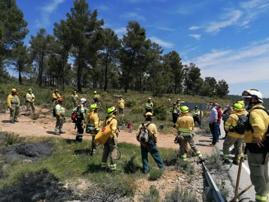 El Gobierno de Castilla-La Mancha destaca la importancia del trabajo conjunto de todos los integrantes del dispositivo del Plan Infocam en la lucha contra los incendios forestales