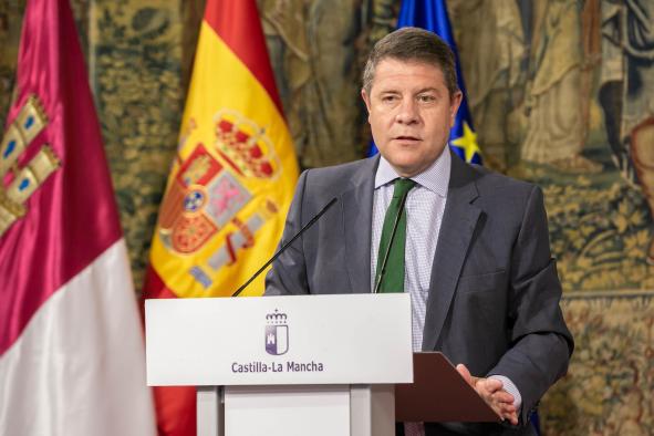 El presidente de Castilla-La Mancha presenta el Plan de Empleo 2021
