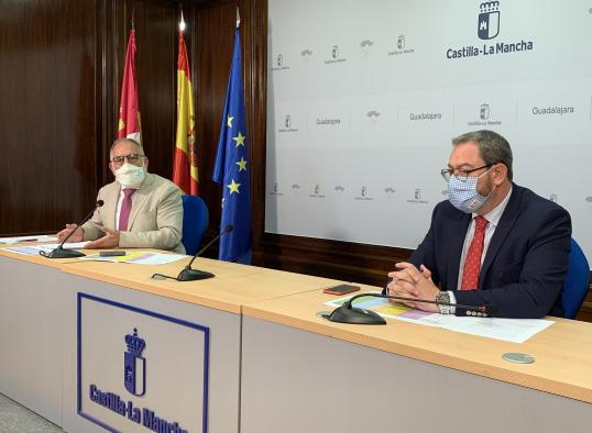 Rueda de prensa inversiones en infraestructuras educativas de Guadalajara