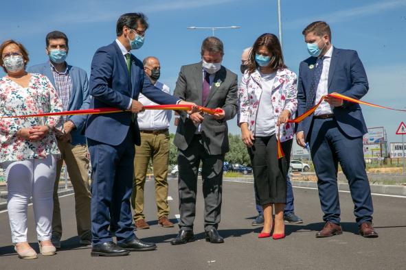 Firma de convenio en materia de infraestructuras viarias e inauguración de la Ronda Norte de Ciudad Real